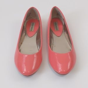 Steve Madden Amoree Pink Patent Ballet Flats 9